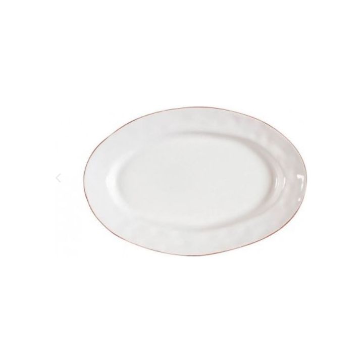 SKYROS CANTARIA WHITE SMALL OVAL PLATTER