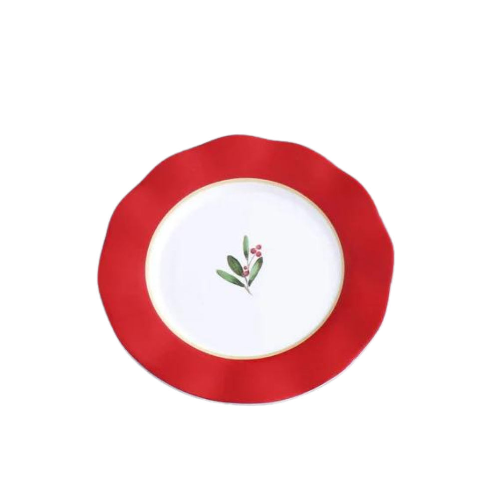 BEATRIZ BALL VIDA HOLLY MELAMINE SALAD PLATE