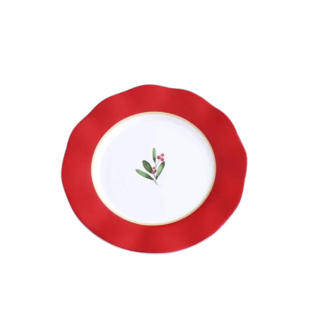 BEATRIZE BALL VIDA HOLLY MELAMINE SALAD PLATE