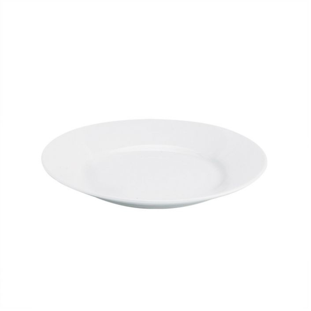 HAROLD IMPORTS White Rimmed Bread And Butter Plate