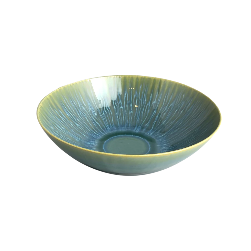CARMEL CERAMICA STILLWATER VERDE SERVING BOWL
