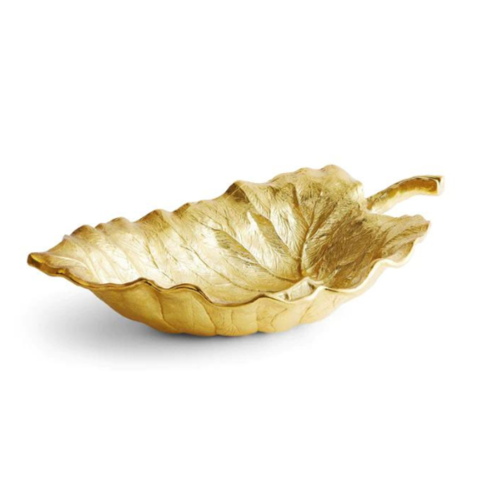 MICHAEL ARAM NEW LEAVES ELEPHANT EAR SERVING BOWL - LARGE