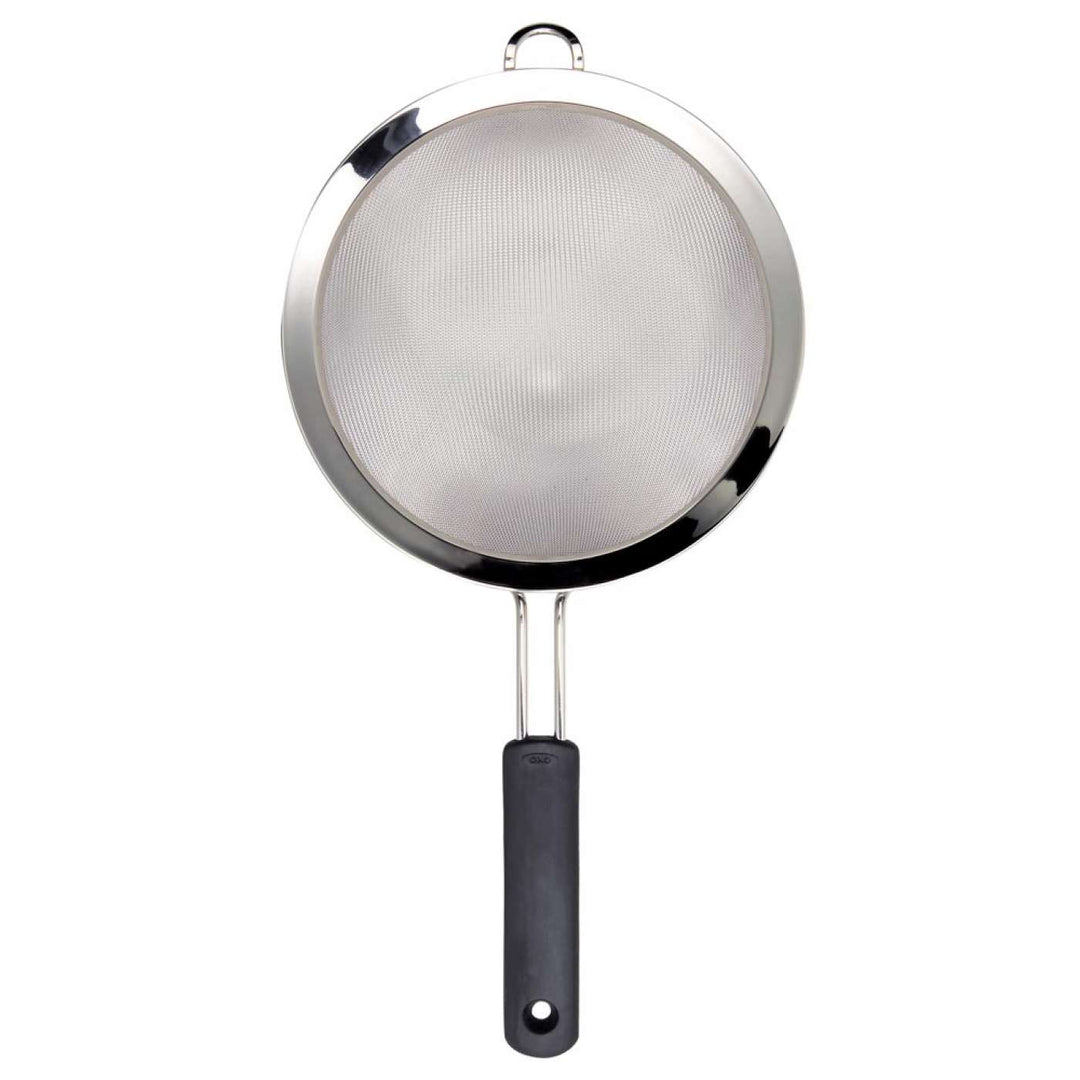 OXO GOOD GRIPS DOUBLE ROD STRAINER 8"