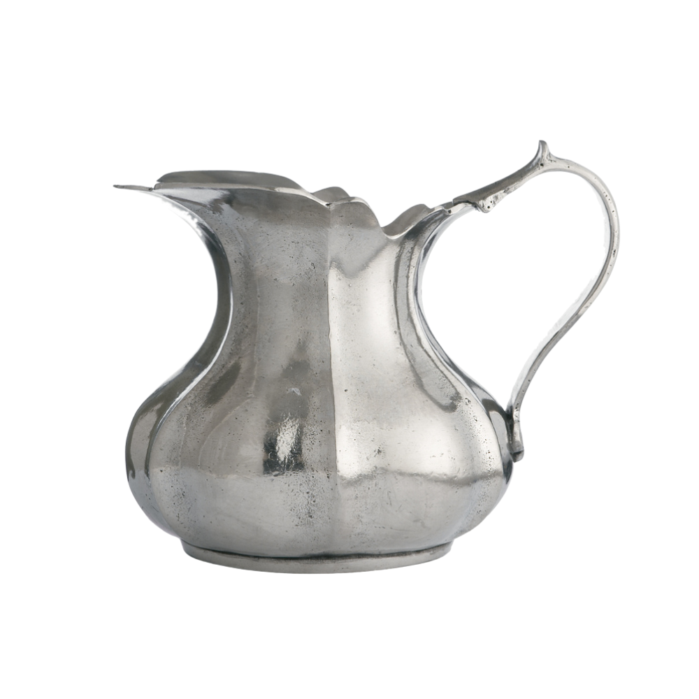 ARTE ITALICA VINTAGE SMALL SCALLOPED PITCHER