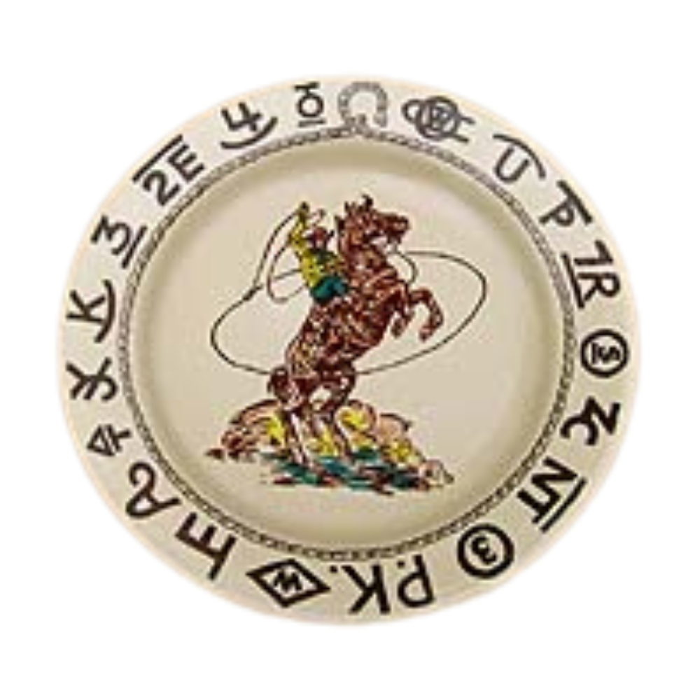 TRUE WEST Rodeo Lunch Plate
