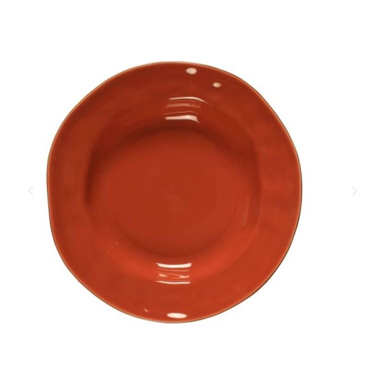 SKYROS Cantaria Persimmon Pasta Or Rim Soup Bowl