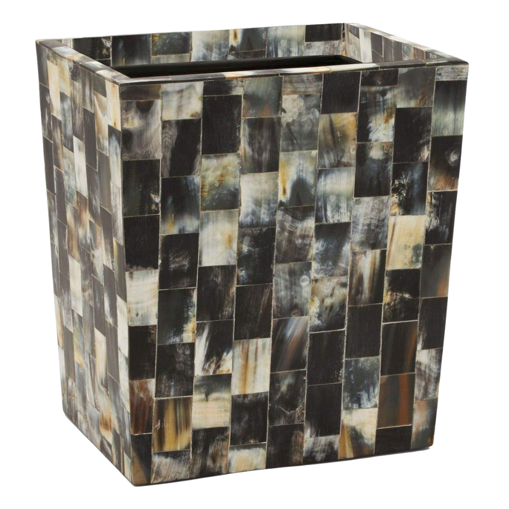 PIGEON & POODLE LARK DARK SQUARE WASTEBASKET