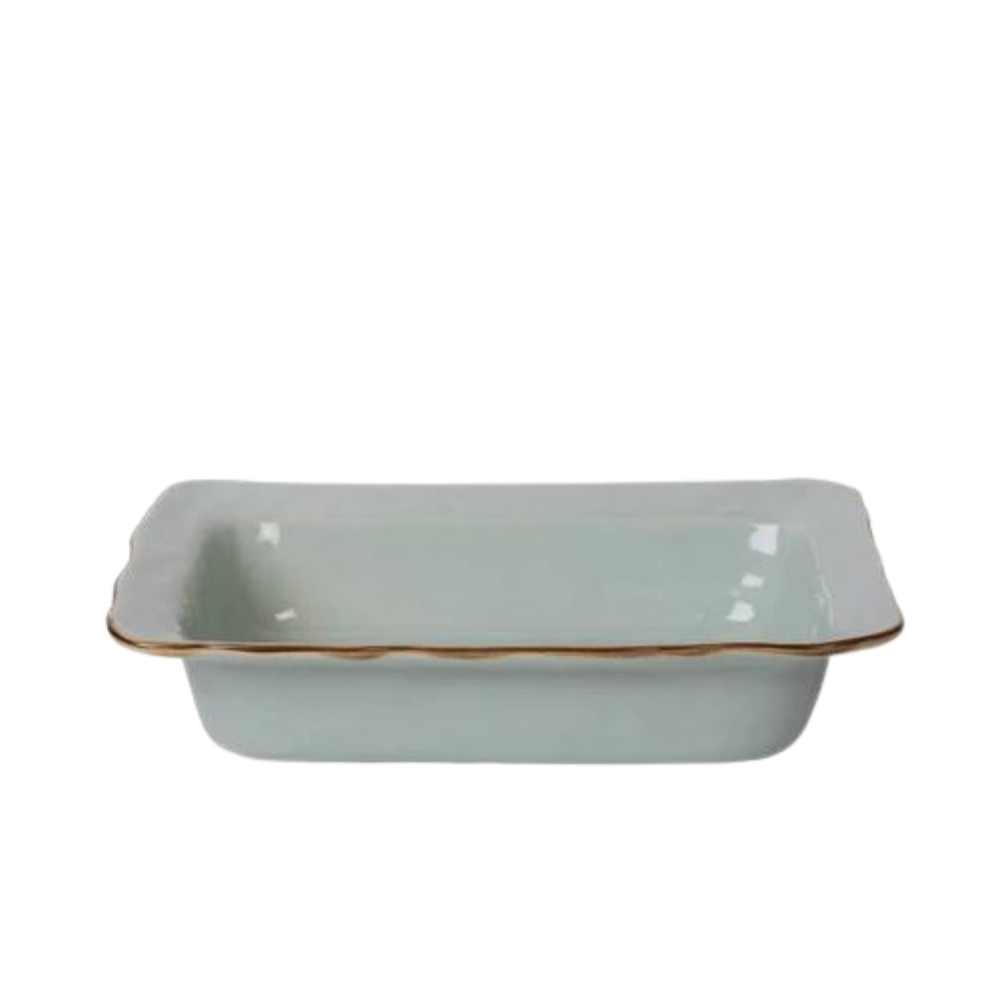 SKYROS Cantaria Sheer Blue Medium Rectgular Baker