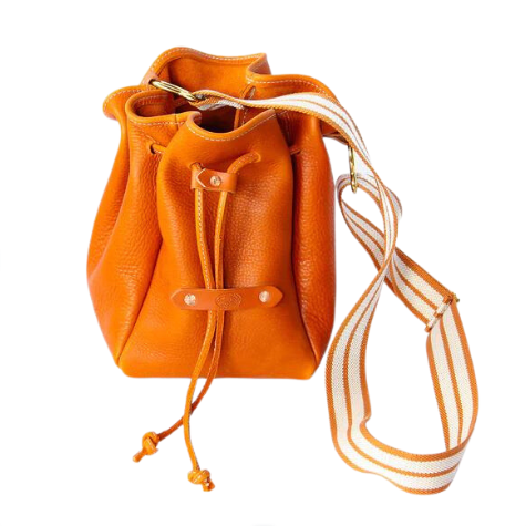 COPPERDOT LEATHER GOODS COPPERDOT BUCKET BAG CREAM