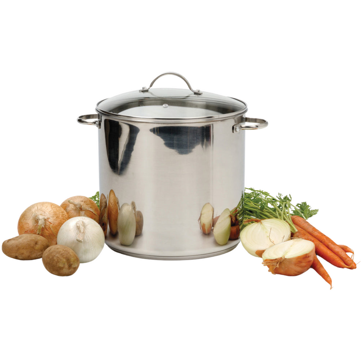 RSVP INDUCTION STOCK POT 16QT