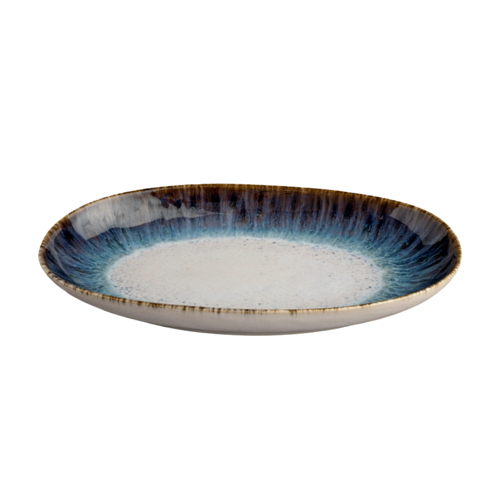 CARMEL CERAMICA CYPRESS GROVE OVAL PLATTER