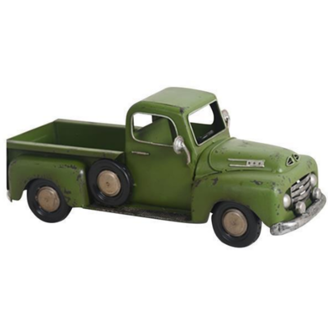 A&B FLORAL METAL TRUCK PLANTER