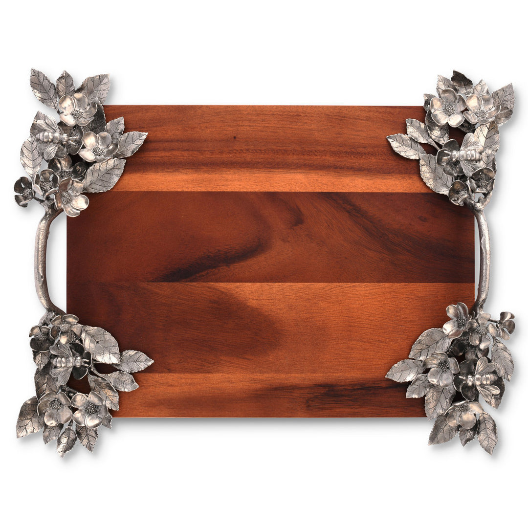 VAGABOND HOUSE BEE & FLOWER SERVING TRAY