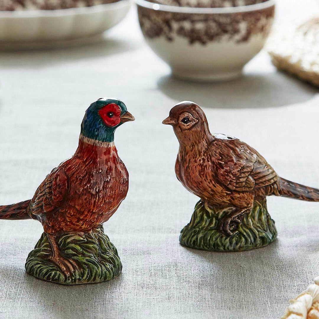 Woodland Pheasant Salt and Pepper Set