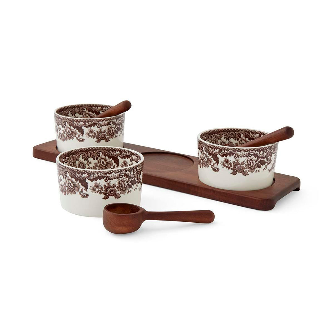 Woodland Bird 7-Piece Condiment Set