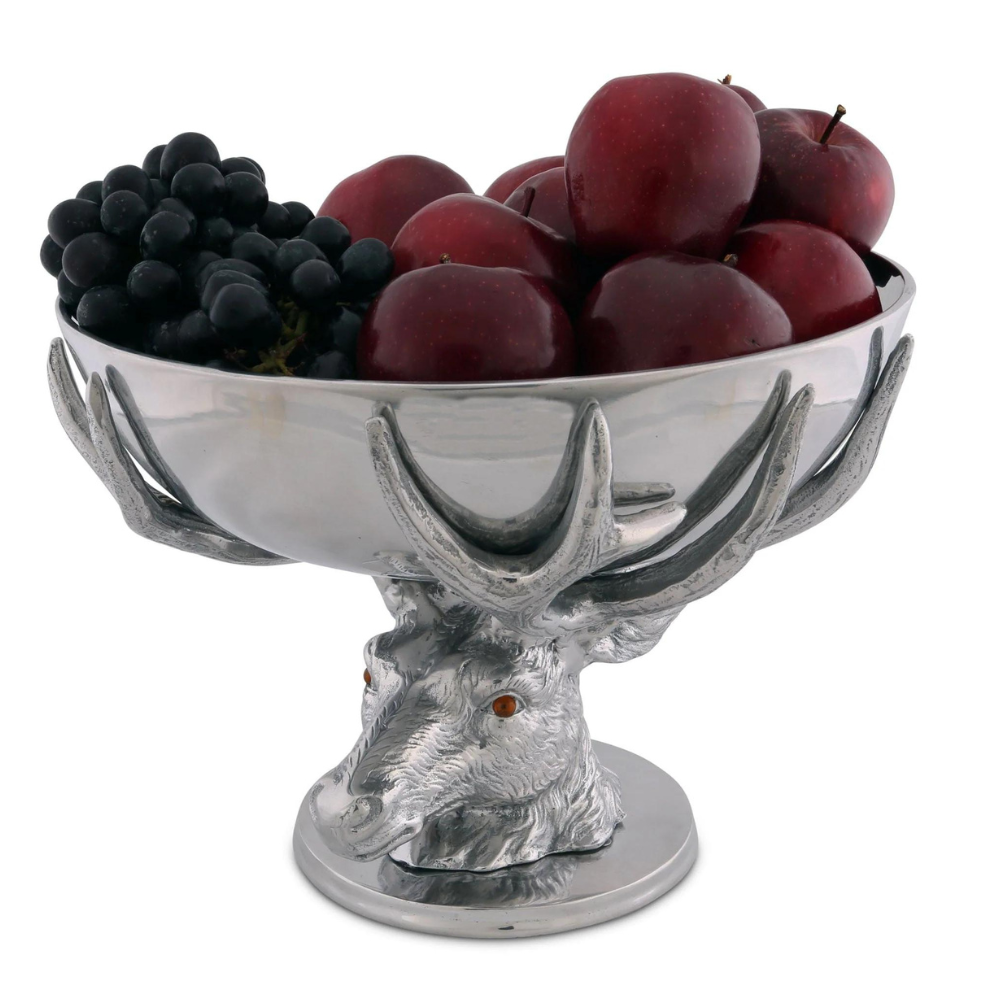 ARTHUR COURT ANTLER CENTERPIECE BOWL