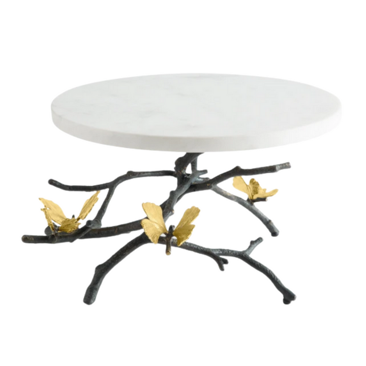 MICHAEL ARAM BUTTERFLY GINKGO CAKE STAND