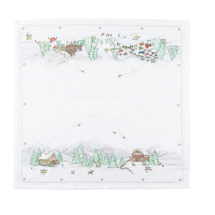 JULISKA BERRY AND THREAD NORTH POLE NAPKIN