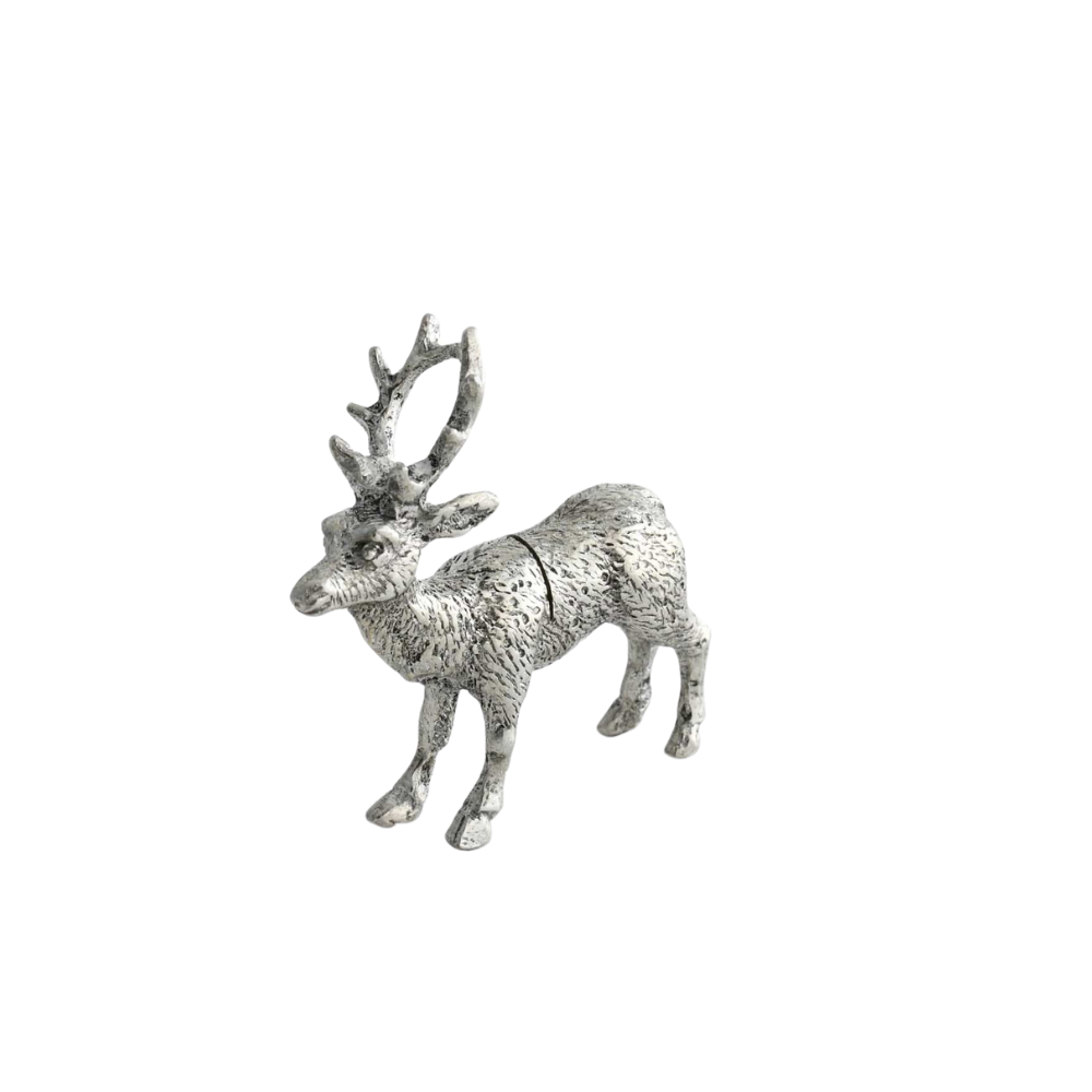 VAGABOND HOUSE PEWTER DEER PLACE CARD HOLDER