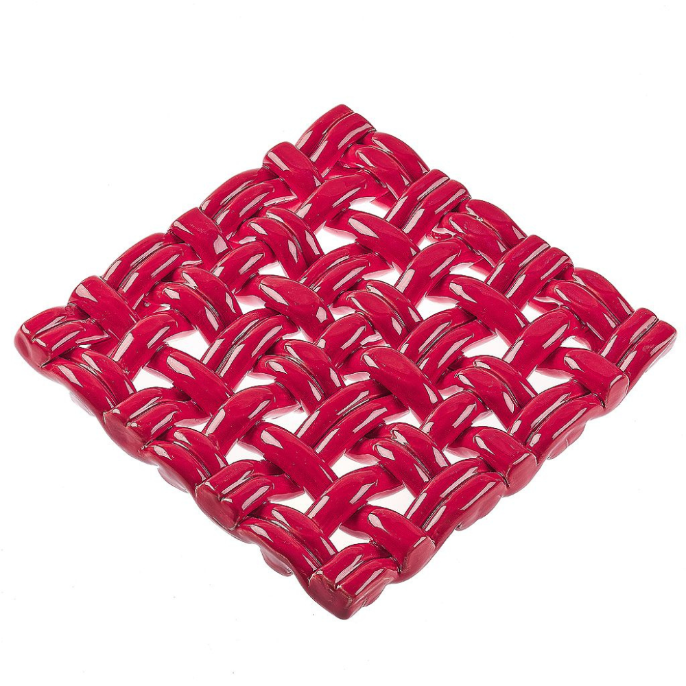 SKYROS RED SQUARE TRIVET