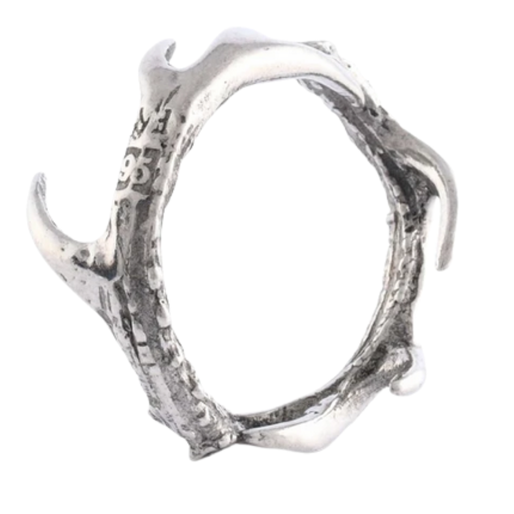 VAGABOND HOUSE Pewter Antler Napkin Ring
