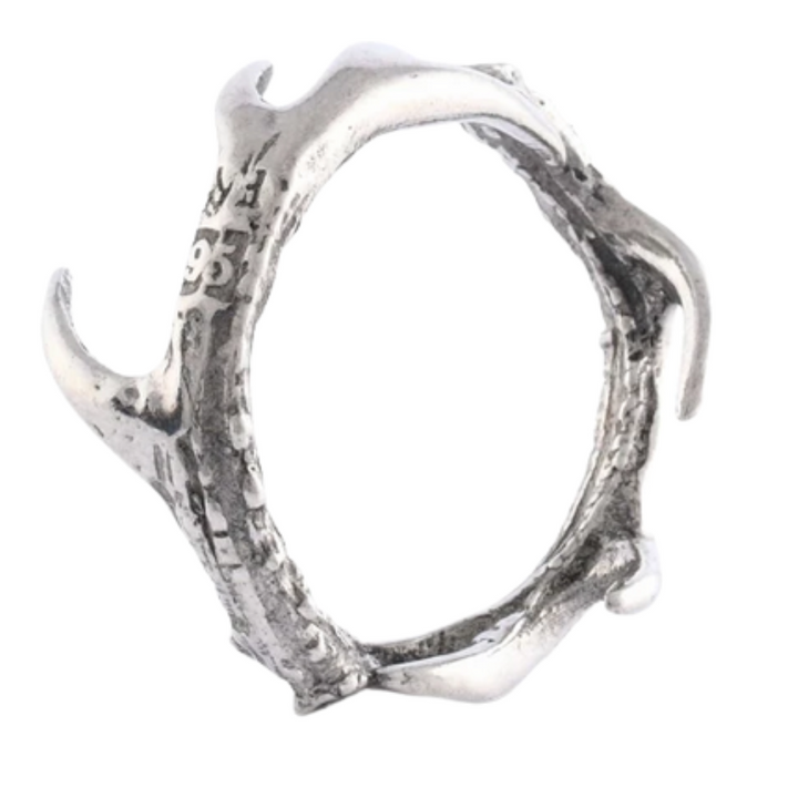 VAGABOND HOUSE Pewter Antler Napkin Ring