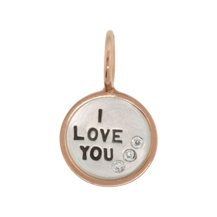 HEATHER B. MOORE I LOVE YOU ROUND CHARM