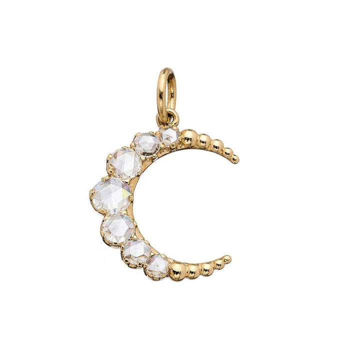 SETHI COUTURE 18K Yellow Gold Pendant With Rose Cut Diamonds