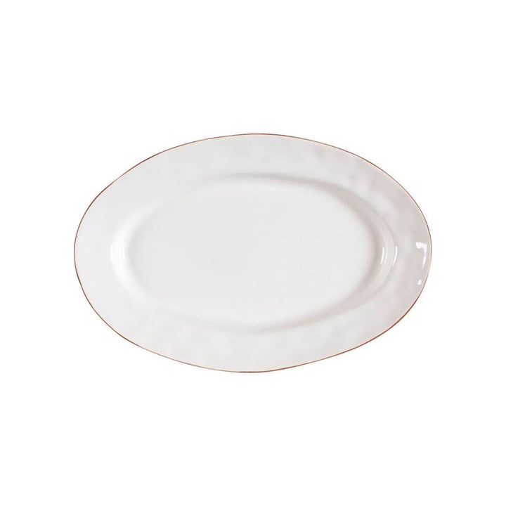 SKYROS CANTARIA WHITE SMALL OVAL PLATTER