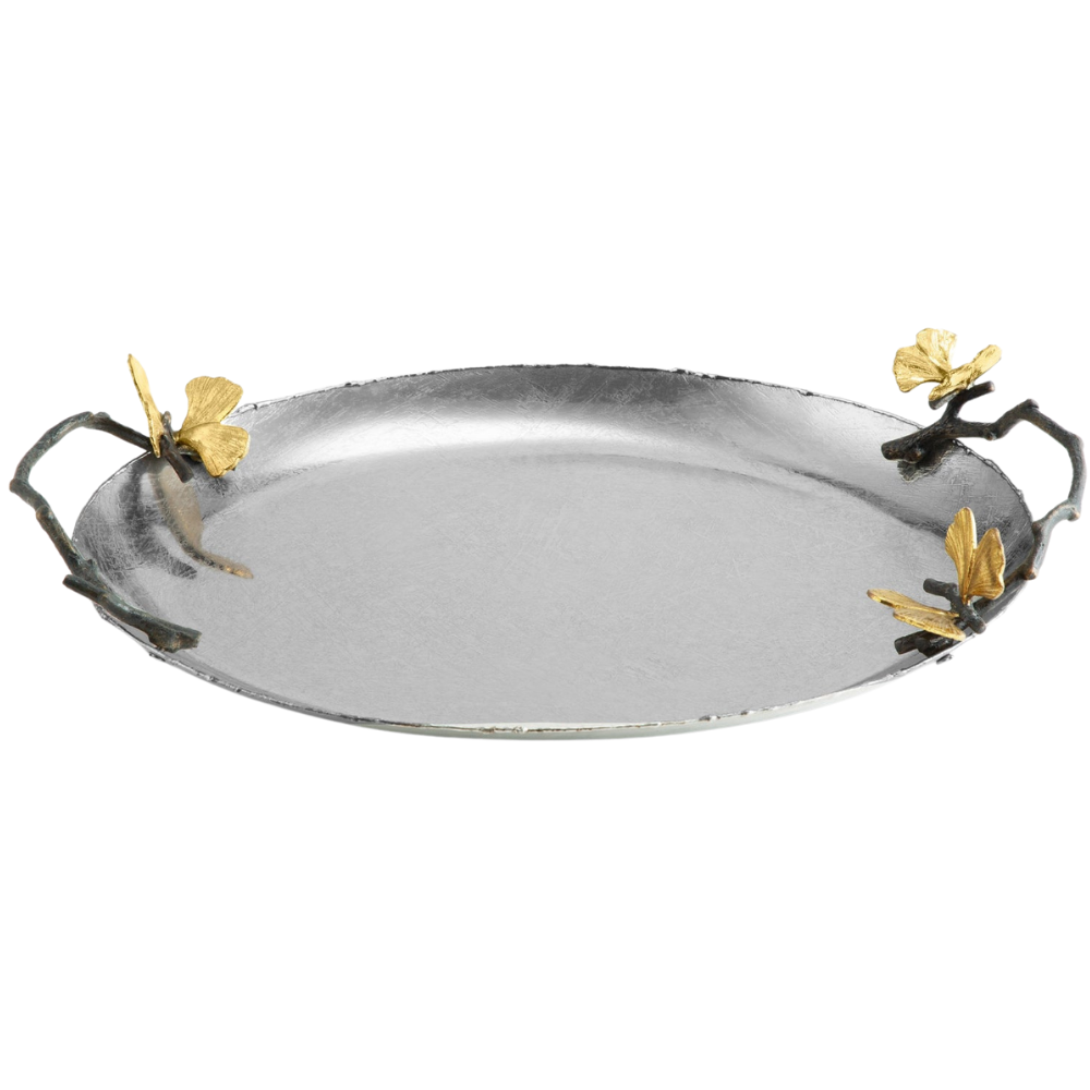 MICHAEL ARAM BUTTERFLY GINKGO TRAY - MEDIUM