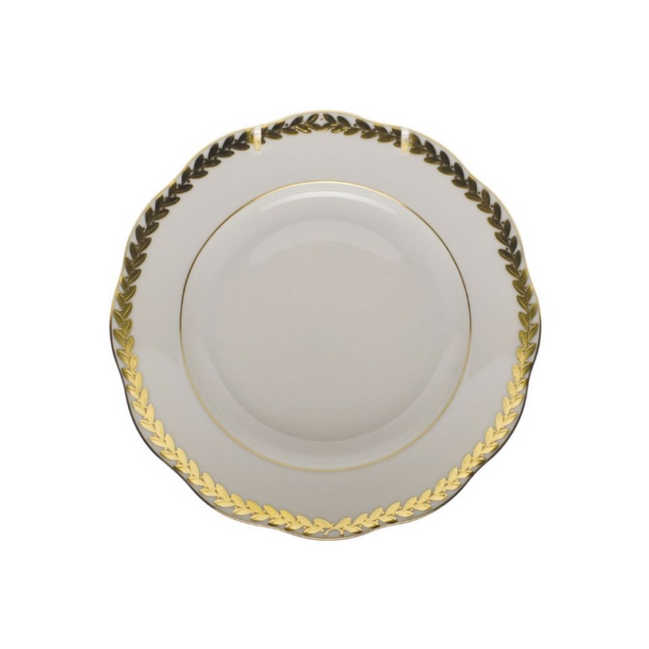 HEREND Golden Laurel Salad Plate