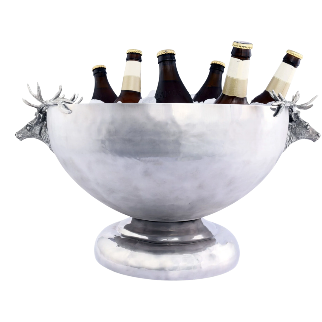 VAGABOND HOUSE Elk Head Stainless Ice Tub