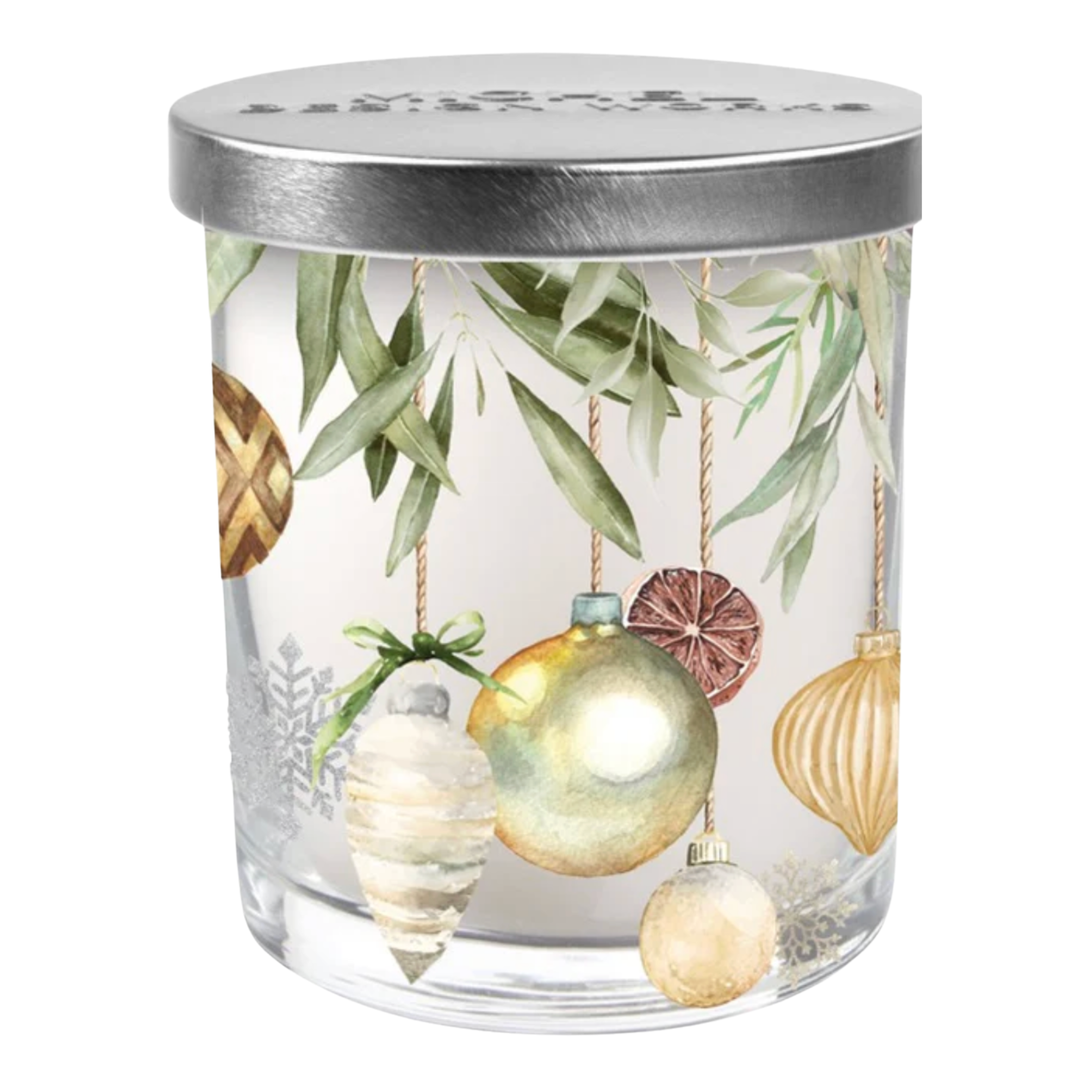 MICHEL DESIGN Peace On Earth Candle Jar With Lid