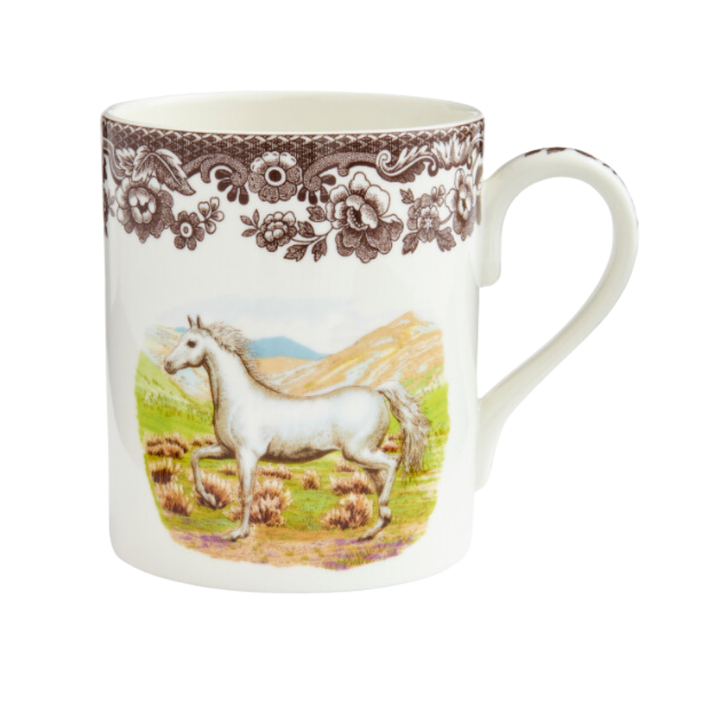 SPODE WOODLAND ARABIAN HORSE MUG