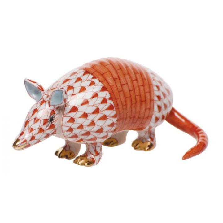 HEREND Armadillo BLUE,RASPBERRY,RUST