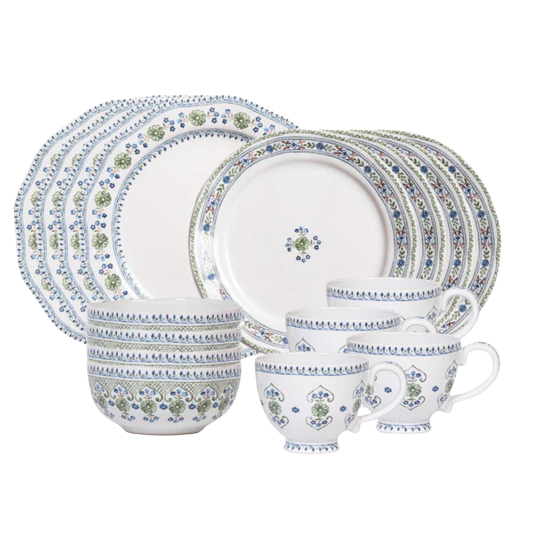 JULISKA Villa Seville Chambray 16pc Place Setting (Online Only)