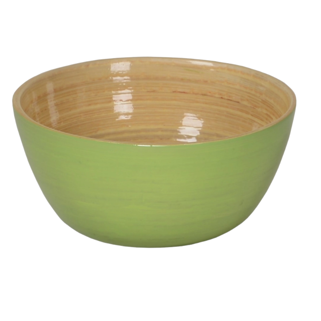 ALBERT L. Pastel Green Bamboo Mini Bowl