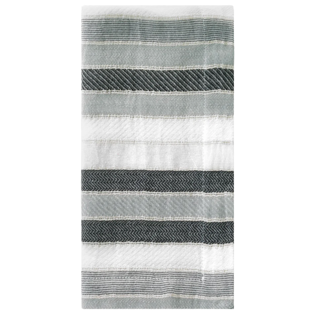 BODRUM Aegean Black Stripe Napkin