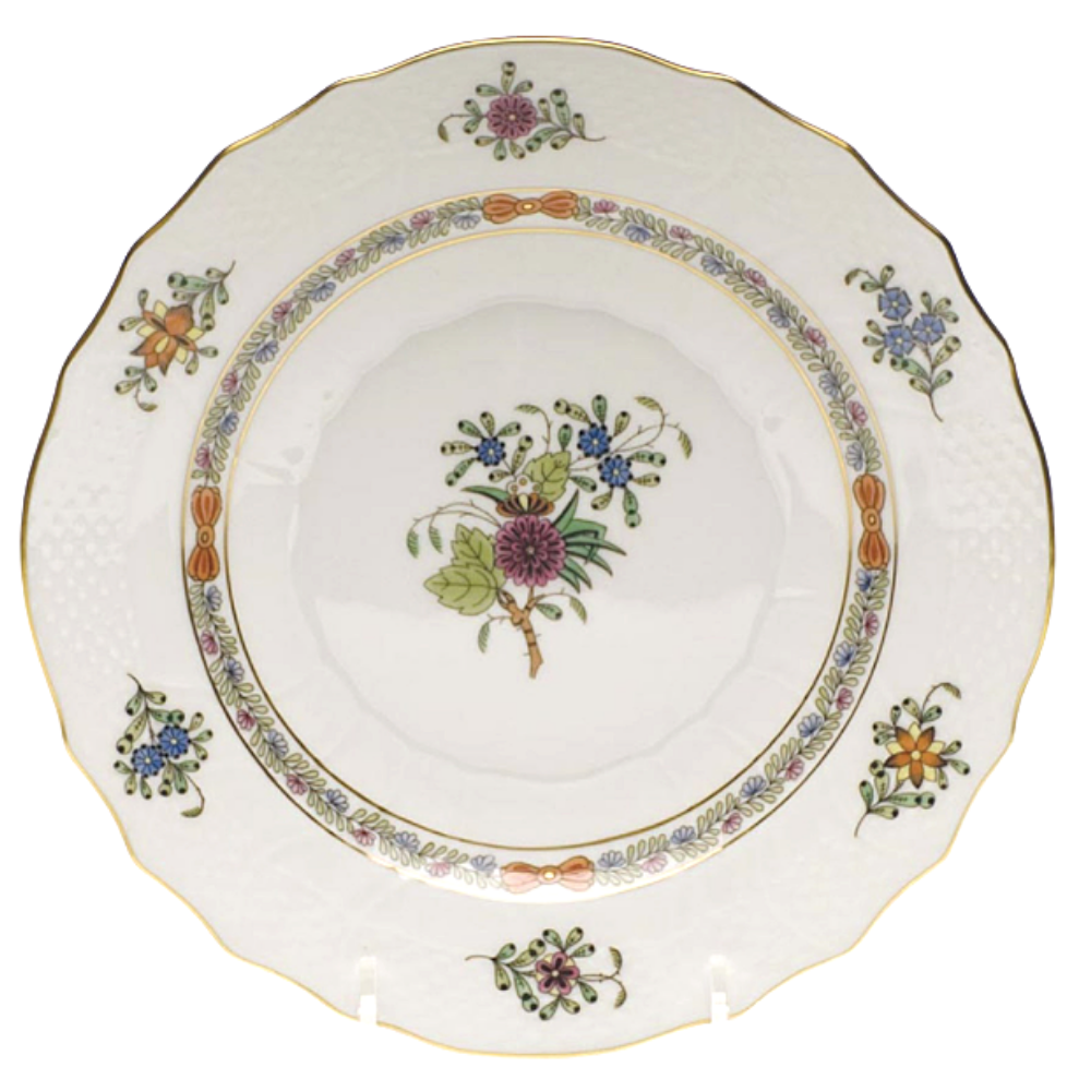 HEREND WINDSOR GARDEN SALAD PLATE