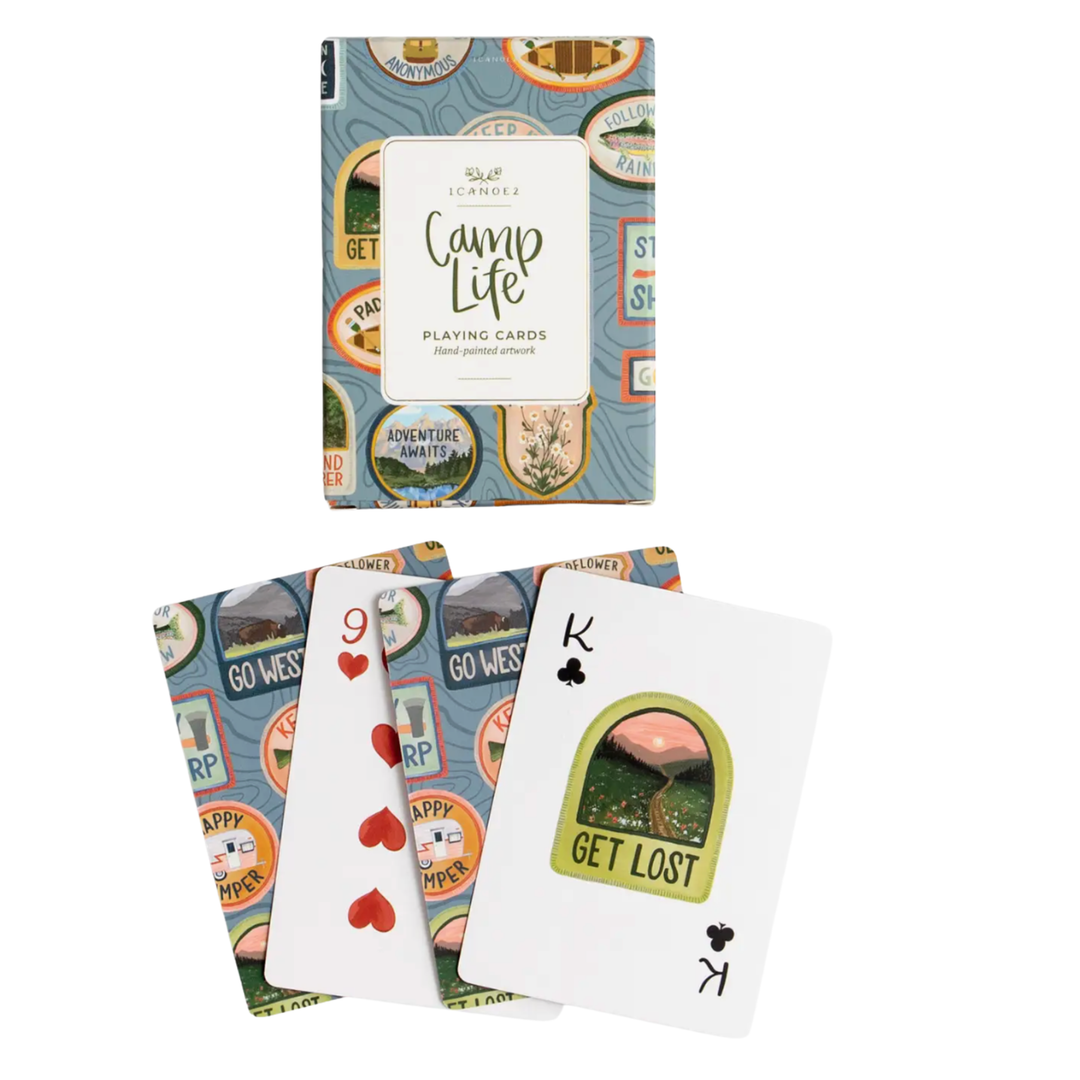 ONE CANOE TWO Camp Life Playing Cards Default Title