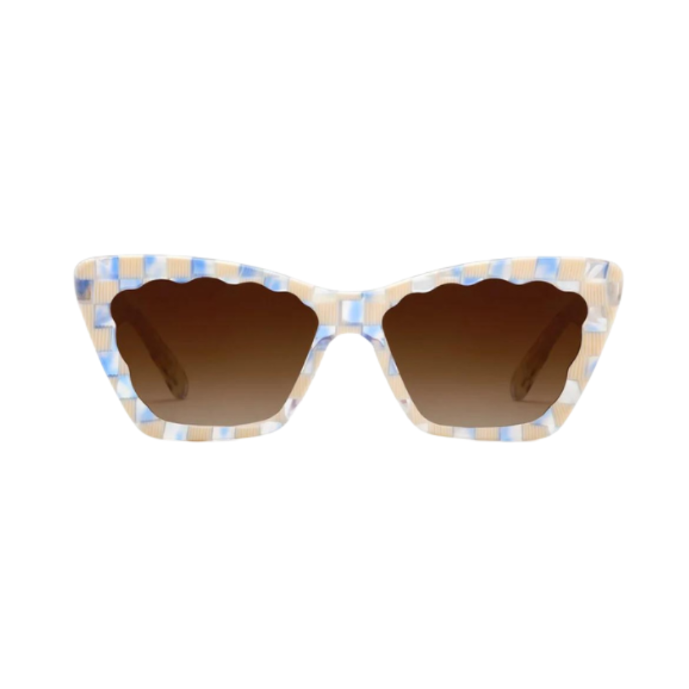 KREWE KREWE BRIGITTE BLONDE,GINGHAM