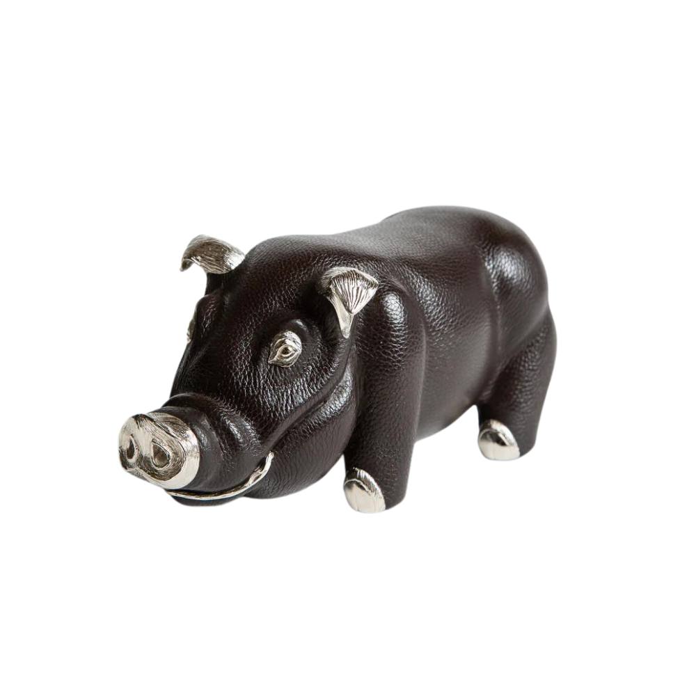 LOTUS ARTS PIG PAPERWEIGHT