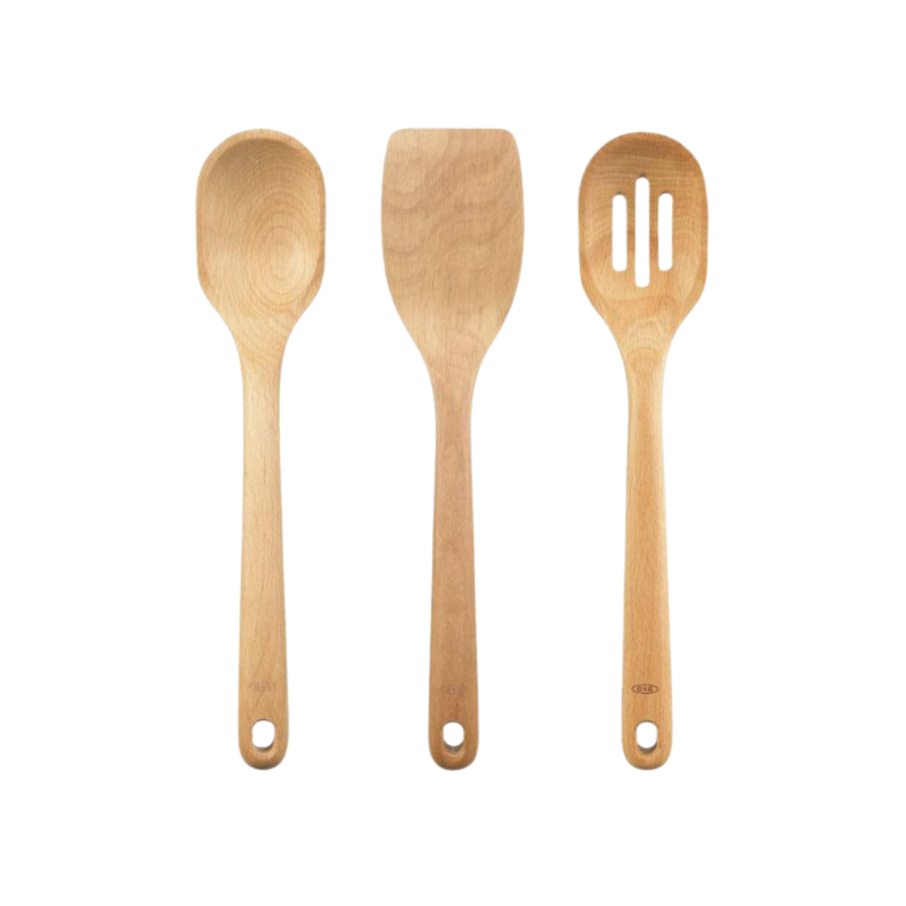 OXO GOOD GRIPS 3-PIECE WOODEN UTENSIL SET