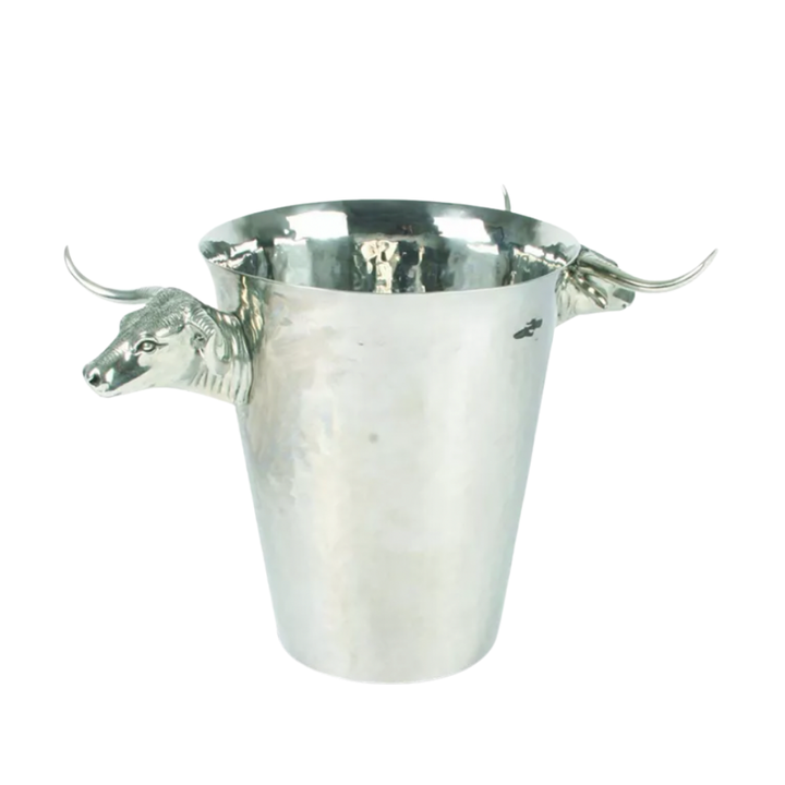 VAGABOND HOUSE Longhorn Steel Ice Bucket With Handles Default Title