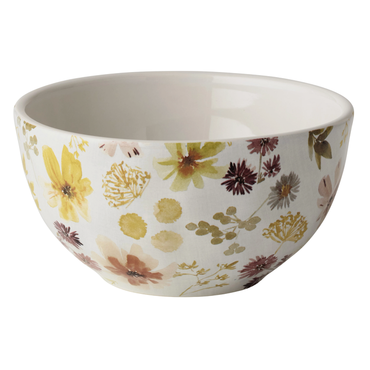 CERTIFIED INTERNATIONAL Wildflower White Ice Cream Bowl Default Title