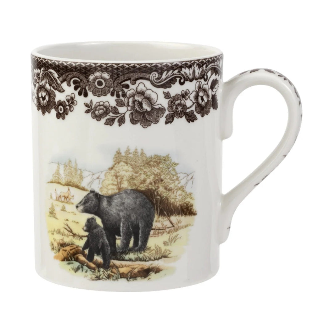 SPODE Woodland Black Bear Mug