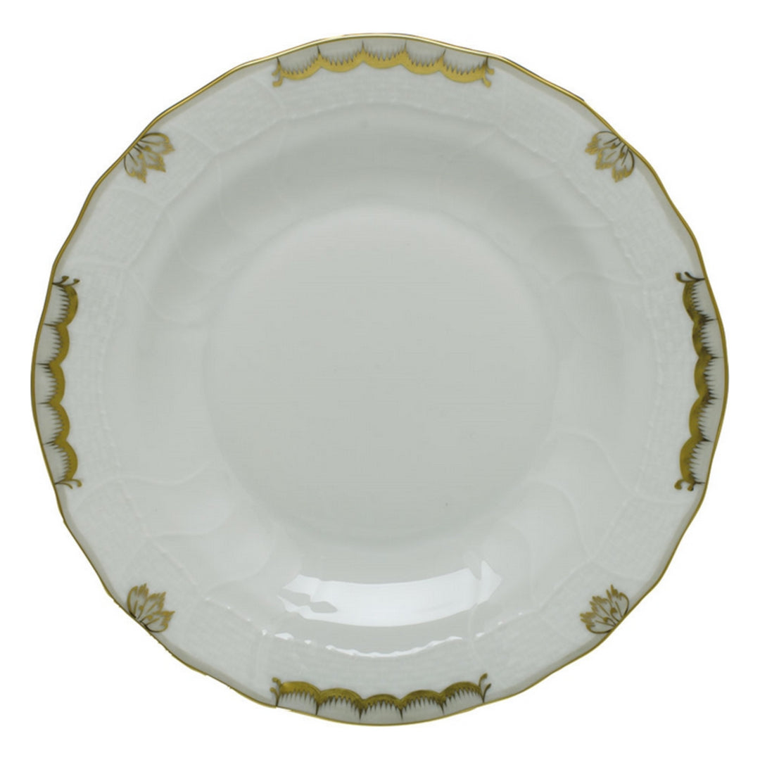 HEREND Princess Victoria Gray Dessert Plate