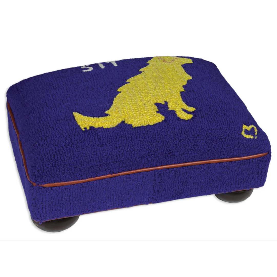 CHANDLER 4 CORNERS CHANDLER 4 CORNERS BUN FOOT STOOL SIT- 14" X 18"