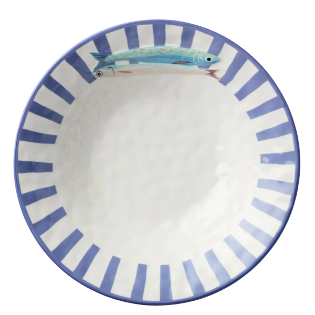 CERTIFIED INTERNATIONAL Something Fishy Serving Bowl