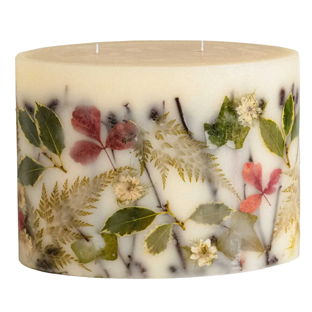 ROSY RINGS Oval Botanical Forest Candle